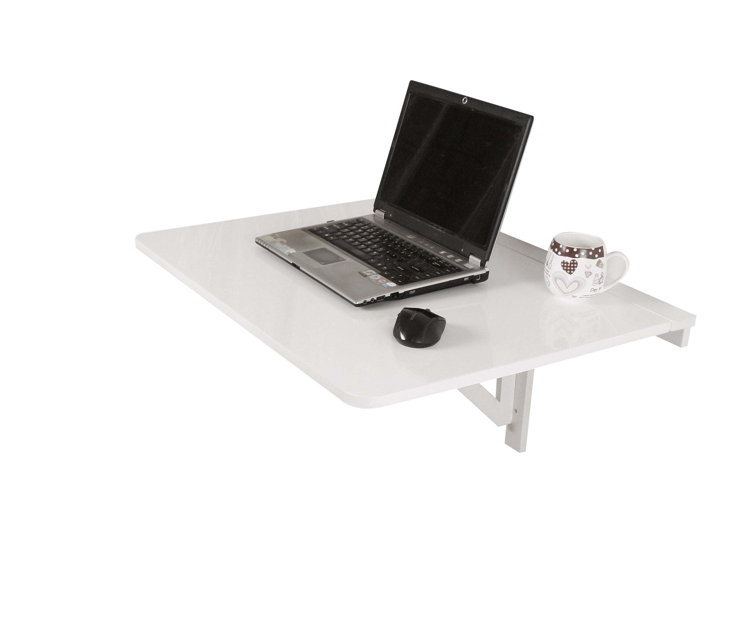 SoBuy® Mesa de cocina, mesa de madera, mesa plegable de pared, mesa de  comedor, escritorio, mesa, plegable …