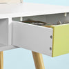SoBuy FWT24-W Mesa de escritorio con un cajón