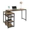 SoBuy FWT82-N Mesa de escritorio con estantes Izquierdo o Derecho