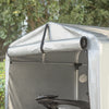 SoBuy KLS11-L Outdoor Bike Tendas na cor prata 151x219 x165cm