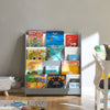 SoBuy KMB32-HG Librería Infantil con 4 compartimentos abiertos