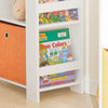 SoBuy KMB48-W Librería infantil con 2 Cestas y 2 Estantes