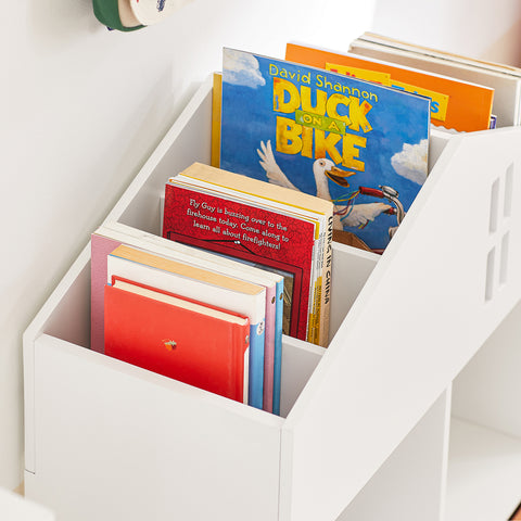 Prateleiras de brinquedos e livros infantis SoBuy KMB49-W