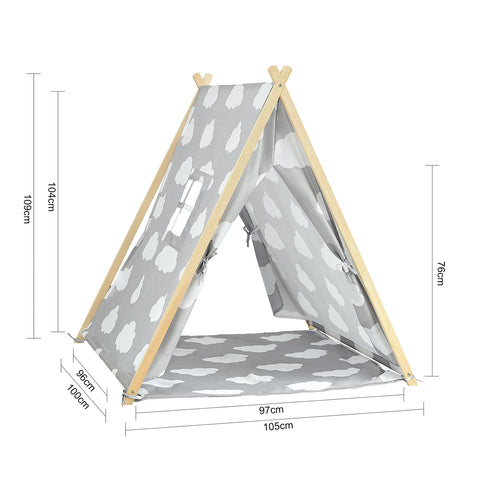 SoBuy OSS02-F01 Tenda Infantil com 2 Portas e uma Janela
