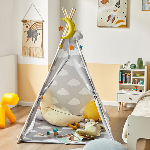 SoBuy OSS03-A01 Tenda Infantil Interna Cinza